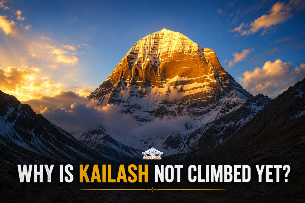 why is kailash not climbed yet